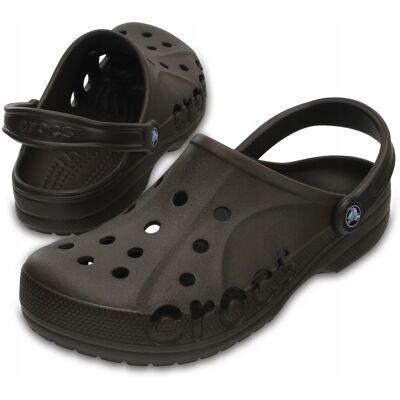 Lekkie Klapki Crocs Baya 10126 Brąz Męskie 37,5 Lekkie Klapki Crocs Baya 10126 Brąz Męskie 37,5
