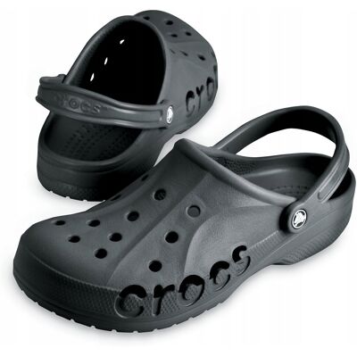 Lekkie Klapki Crocs Baya 10126 Szare Męskie 38,5 Lekkie Klapki Crocs Baya 10126 Szare Męskie 38,5