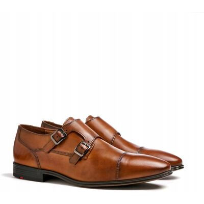 Lloyd ROCKFORD Buty Męskie Półbuty Skórzane Eleganckie Sprzączka 40.5 Lloyd ROCKFORD Buty Męskie Półbuty Skórzane Eleganckie Sprzączka 40.5