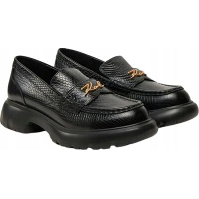 Loafersy damskie Karl Lagerfeld KL42111 czarny - Shoes: 37 Loafersy damskie Karl Lagerfeld KL42111 czarny - Shoes: 37