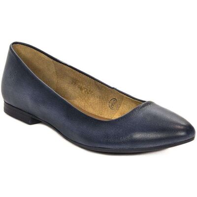 Maciejka Model 0087328001 Niebieskie/Granatowe Całoroczne Buty Damskie - Buty Maciejka Model 0087328001 Niebieskie/Granatowe Całoroczne Buty Damskie - Buty