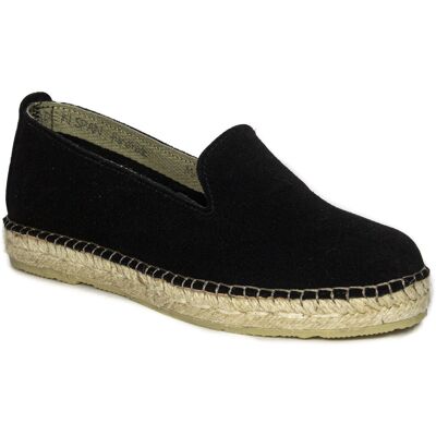 Maciejka Espadryle damskie wsuwane czarne-37 Maciejka Espadryle damskie wsuwane czarne-37