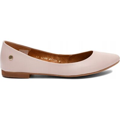 Inny producent Maciejka Skórzane Baleriny Damskie Nude 4100W-15/00-8 r.37 Inny producent Maciejka Skórzane Baleriny Damskie Nude 4100W-15/00-8 r.37