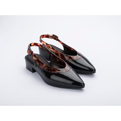 Melissa Cleo Heel Ad Black Tortoise Szpilki Damskie Czarne 37 Melissa Cleo Heel Ad Black Tortoise Szpilki Damskie Czarne 37