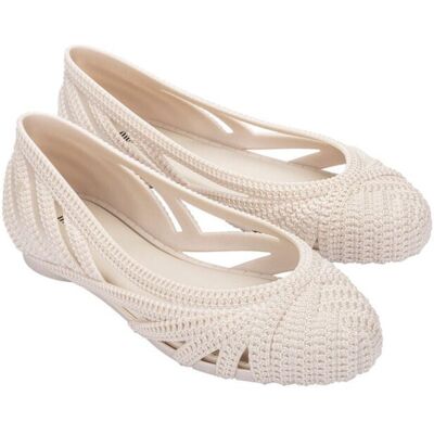 Melissa Femme Classy AD Beige Baleriny Damskie Beżowe 35/36 Melissa Femme Classy AD Beige Baleriny Damskie Beżowe 35/36