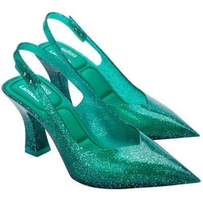 Melissa Slingback Heel + Larroude Ad Green Szpilki Damskie Zielone 39 Melissa Slingback Heel + Larroude Ad Green Szpilki Damskie Zielone 39