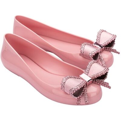 Melissa Sweet Love VIII AD Pink/ Metallic Pink Baleriny Damskie Różowe 39 Melissa Sweet Love VIII AD Pink/ Metallic Pink Baleriny Damskie Różowe 39