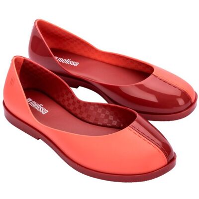 Melissa Switch Ad Red Baleriny Damskie Czerwone 39 Melissa Switch Ad Red Baleriny Damskie Czerwone 39