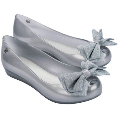 Melissa Ultragirl Sweet XXIV AD Metallic Silver Baleriny Damskie Srebrne 40 Melissa Ultragirl Sweet XXIV AD Metallic Silver Baleriny Damskie Srebrne 40