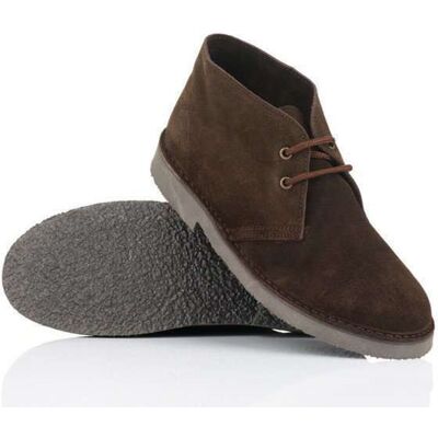 Solier Męskie buty Chukka zamsz naturalny ciemny brąz rozmiar 44 Solier Męskie buty Chukka zamsz naturalny ciemny brąz rozmiar 44