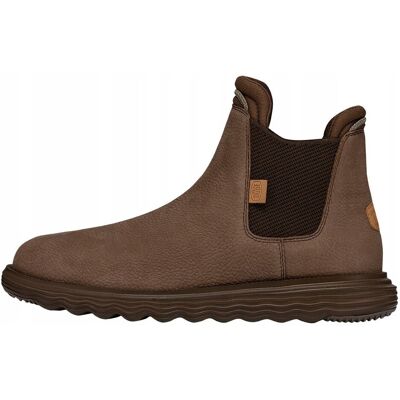 Męskie Buty Trzewiki Wsuwane Skórzane HeyDude Branson Craft Leather 43 Męskie Buty Trzewiki Wsuwane Skórzane HeyDude Branson Craft Leather 43
