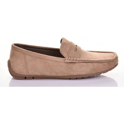 Inny producent MĘSKIE ELEGANCKIE MOKASYNY OBUWIE WSUWANE CASUAL ZAMSZOWE BEŻOWE Inny producent MĘSKIE ELEGANCKIE MOKASYNY OBUWIE WSUWANE CASUAL ZAMSZOWE BEŻOWE
