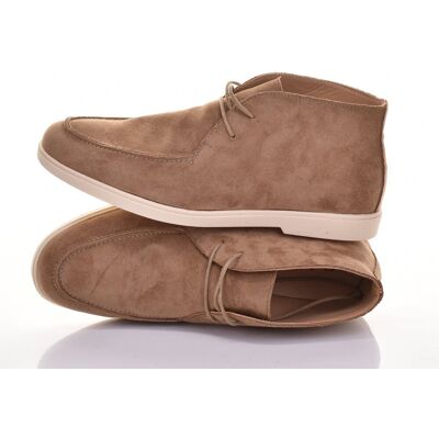 Inny producent MĘSKIE MOKASYNY SZNUROWANE WYSOKIE ELEGANCKIE ZAMSZOWE WYGODNE BRĄZOWE Inny producent MĘSKIE MOKASYNY SZNUROWANE WYSOKIE ELEGANCKIE ZAMSZOWE WYGODNE BRĄZOWE