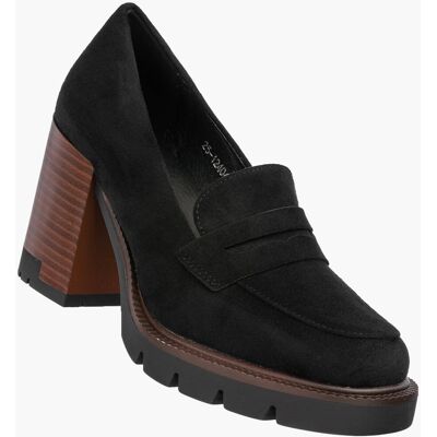 Mokasyny Damskie Buty Eleganckie Półbuty Skórzana Wkładka Czarne Potocki 37 Mokasyny Damskie Buty Eleganckie Półbuty Skórzana Wkładka Czarne Potocki 37
