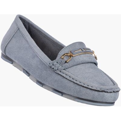 Inny producent Mokasyny Damskie Buty Wsuwane Półbuty Lekkie Skórzana Wkładka Niebieskie Niebieski 38 Inny producent Mokasyny Damskie Buty Wsuwane Półbuty Lekkie Skórzana Wkładka Niebieskie Niebieski 38