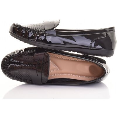 Inny producent MOKASYNY DAMSKIE ELEGANCKIE EKOSKÓRA LAKIEROWANA WYGODNE CZARNE MODNE Inny producent MOKASYNY DAMSKIE ELEGANCKIE EKOSKÓRA LAKIEROWANA WYGODNE CZARNE MODNE