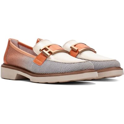 Mokasyny damskie Hispanitas BHV254072 BORNEO-V25 CORAL/LATTE 36 Mokasyny damskie Hispanitas BHV254072 BORNEO-V25 CORAL/LATTE 36