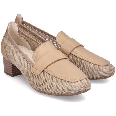 Mokasyny damskie Rieker 49250-62 BEIGE 40 Mokasyny damskie Rieker 49250-62 BEIGE 40