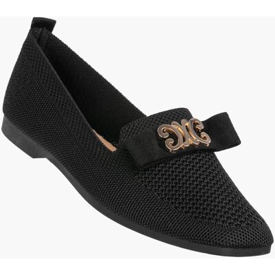 Seastar Mokasyny Damskie Wsuwane Buty Baleriny Eleganckie Półbuty Czarne Czarny 38 Seastar Mokasyny Damskie Wsuwane Buty Baleriny Eleganckie Półbuty Czarne Czarny 38