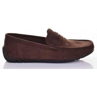 Inny producent MOKASYNY MĘSKIE ELEGANCKIE OBUWIE WSUWANE ZAMSZOWE BRĄZOWE LEKKIE WYGODNE MODNE Inny producent MOKASYNY MĘSKIE ELEGANCKIE OBUWIE WSUWANE ZAMSZOWE BRĄZOWE LEKKIE WYGODNE MODNE