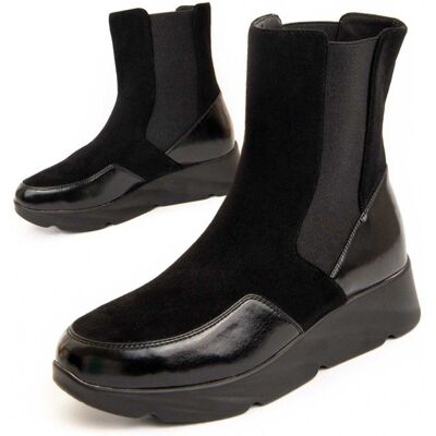 Montevita Buty Klinowe Calig2 Czarny Montevita Buty Klinowe Calig2 Czarny