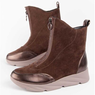 Montevita Buty Klinowe Calig6 Br?zowy Montevita Buty Klinowe Calig6 Br?zowy