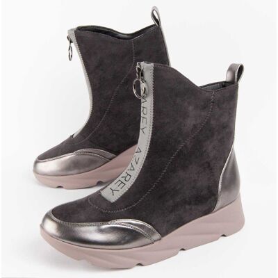Montevita Buty Klinowe Calig6 Szary Montevita Buty Klinowe Calig6 Szary