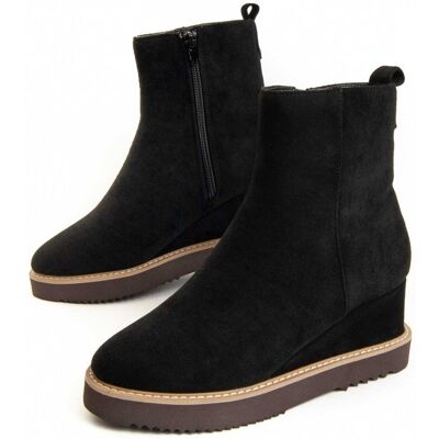 Montevita Buty Klinowe Cereta Czarny Montevita Buty Klinowe Cereta Czarny
