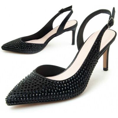 Montevita Buty Na Obcasie Festshoe3 Czarny Montevita Buty Na Obcasie Festshoe3 Czarny