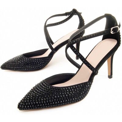 Montevita Buty Na Obcasie Festshoe4 Czarny Montevita Buty Na Obcasie Festshoe4 Czarny