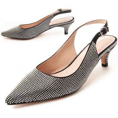 Montevita Buty Na Obcasie Festshoe5 Czarny Montevita Buty Na Obcasie Festshoe5 Czarny