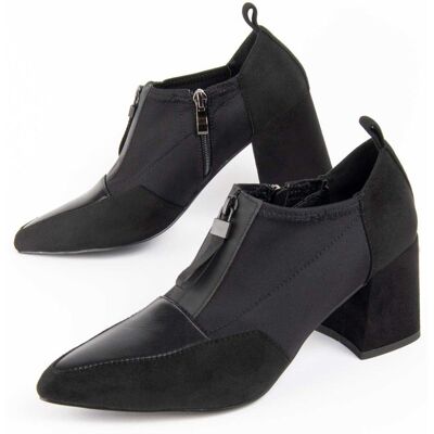 Montevita Buty Na Obcasie Miriel2 Czarny Montevita Buty Na Obcasie Miriel2 Czarny