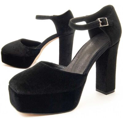 Montevita Buty Na Obcasie Salonnt5 Czarny Montevita Buty Na Obcasie Salonnt5 Czarny