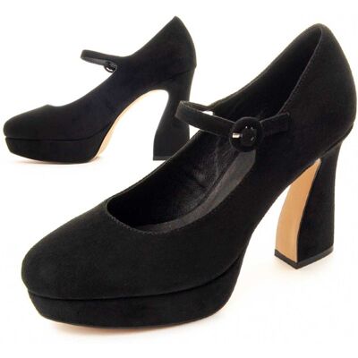 Montevita Buty Na Obcasie Salonnt9 Czarny Montevita Buty Na Obcasie Salonnt9 Czarny