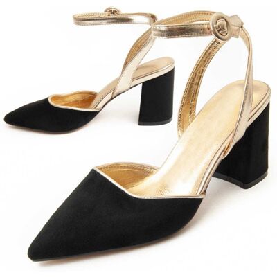 Montevita Buty Na Obcasie Selina77 Czarny Montevita Buty Na Obcasie Selina77 Czarny