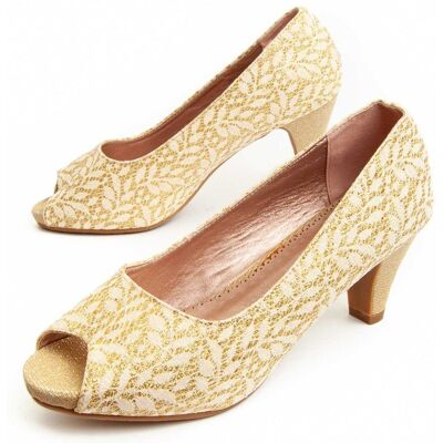 Montevita Buty Na Obcasie Unne50 Z?oty Montevita Buty Na Obcasie Unne50 Z?oty