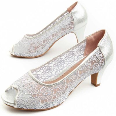 Montevita Buty Na Obcasie Unne70 Srebrny Montevita Buty Na Obcasie Unne70 Srebrny