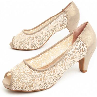 Montevita Buty Na Obcasie Unne70 Z?oty Montevita Buty Na Obcasie Unne70 Z?oty