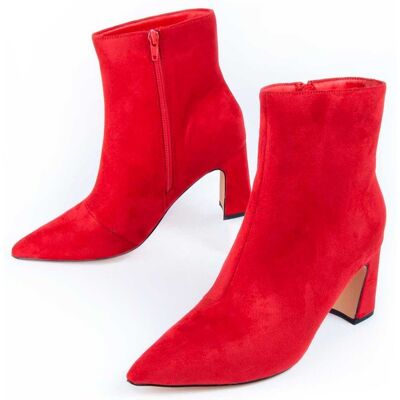 Montevita Buty Na Pi?tce Botirey5 Czerwony Montevita Buty Na Pi?tce Botirey5 Czerwony