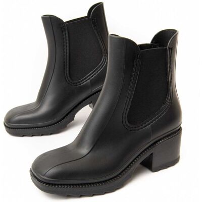 Montevita Buty Na Pi?tce Bottivita19 Czarny Montevita Buty Na Pi?tce Bottivita19 Czarny