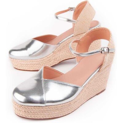 Montevita Wedge Sparto Balenci3 Srebrny Montevita Wedge Sparto Balenci3 Srebrny