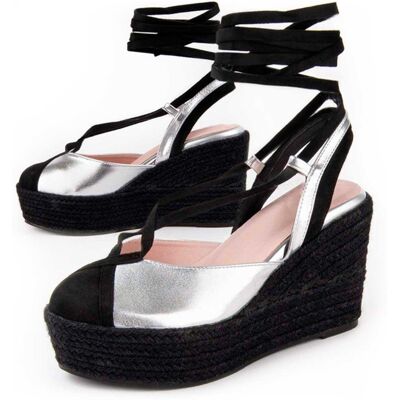 Montevita Wedge Sparto Balenci6 Srebrny Montevita Wedge Sparto Balenci6 Srebrny