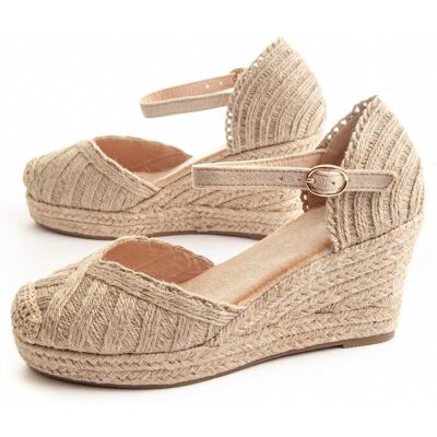 Montevita Wedge Sparto Spartsum2 Be?owy Montevita Wedge Sparto Spartsum2 Be?owy