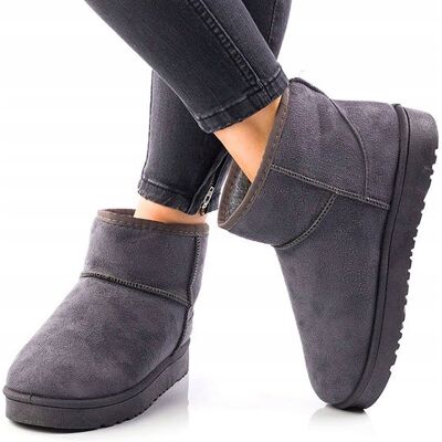 MAT GROUP Mukluki Śniegowce Buty Zimowe Ocieplane Szare r.38 MAT GROUP Mukluki Śniegowce Buty Zimowe Ocieplane Szare r.38