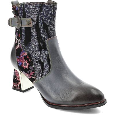 Inny producent Niebieskie Botki Laura Vita Gustowne Buty Na Obcasie Inny producent Niebieskie Botki Laura Vita Gustowne Buty Na Obcasie