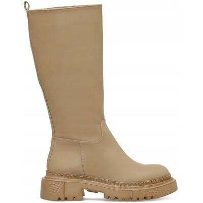 Inny producent NINE WEST BEŻOWE KOZAKI DAMSKIE GRUBA PODESZWA MATOWA SKÓRA 39 5GA* Inny producent NINE WEST BEŻOWE KOZAKI DAMSKIE GRUBA PODESZWA MATOWA SKÓRA 39 5GA*