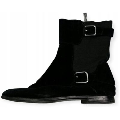 Niskie botki damskie zamek CALVIN KLEIN 37 Niskie botki damskie zamek CALVIN KLEIN 37