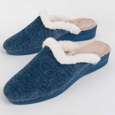 MONTEVITA Northome Pantofel Carliper Niebieski MONTEVITA Northome Pantofel Carliper Niebieski