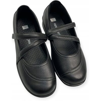 inna (Inny) ORTHOFEET Damskie buty zdrowotne czarne rzepy 40 EU inna (Inny) ORTHOFEET Damskie buty zdrowotne czarne rzepy 40 EU