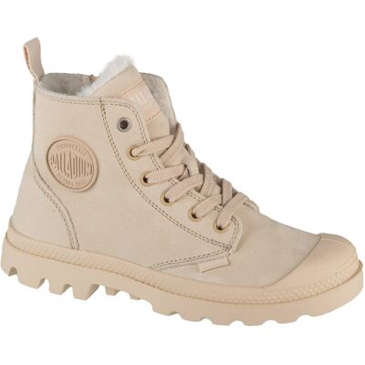 Palladium Pampa Hi Zip WL 95982-217-M, Damskie, buty sneakers, Beżowy Palladium Pampa Hi Zip WL 95982-217-M, Damskie, buty sneakers, Beżowy